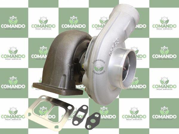 TURBINA DO MOTOR JOHN DEERE DZ107131 / DZ107133 / DZ122655 / RE531288 / RE532384 / DZ122653 / DZ107132 / RE531469 / RE533889 / RE534760 / RE551405 / RE551406 - Comando Peças Agrícolas