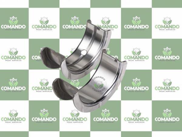 BRONZINA MANCAL FLANGEADA (025) RE504199 / RE534183 / R121350 / R121354 / R502315 / R502319 / R525773 / R525772 / RE57177 - Comando Peças Agrícolas