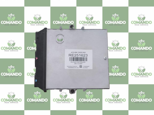 UNIDADE DE CONTROLE ELETRONICA (CAB) RE251623 - Comando Peças Agrícolas