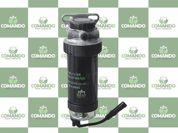 CONJUNTO FILTRO DE COMBUSTIVEL JOHN DEERE RE529641 / RE534614 - Comando Peças Agrícolas