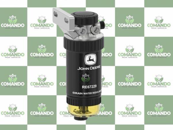 CONJUNTO FILTRO DE COMBUSTIVEL JOHN DEERE RE67229 - Comando Peças Agrícolas