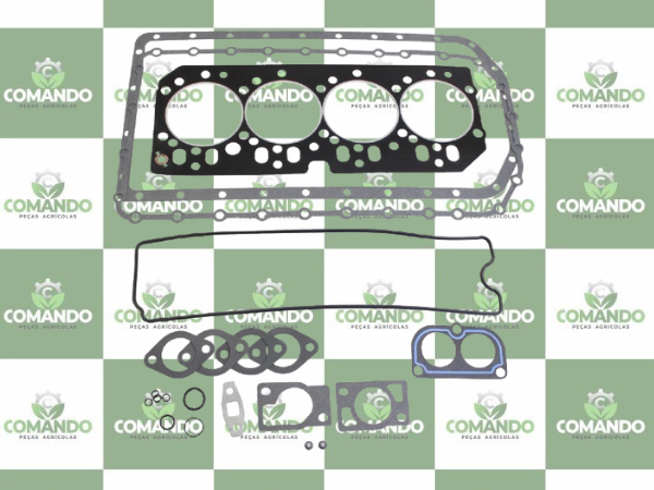 CONJUNTO DE JUNTAS DE VEDACAO COMPLETO RE526671 / RE66084 - Comando Peças Agrícolas